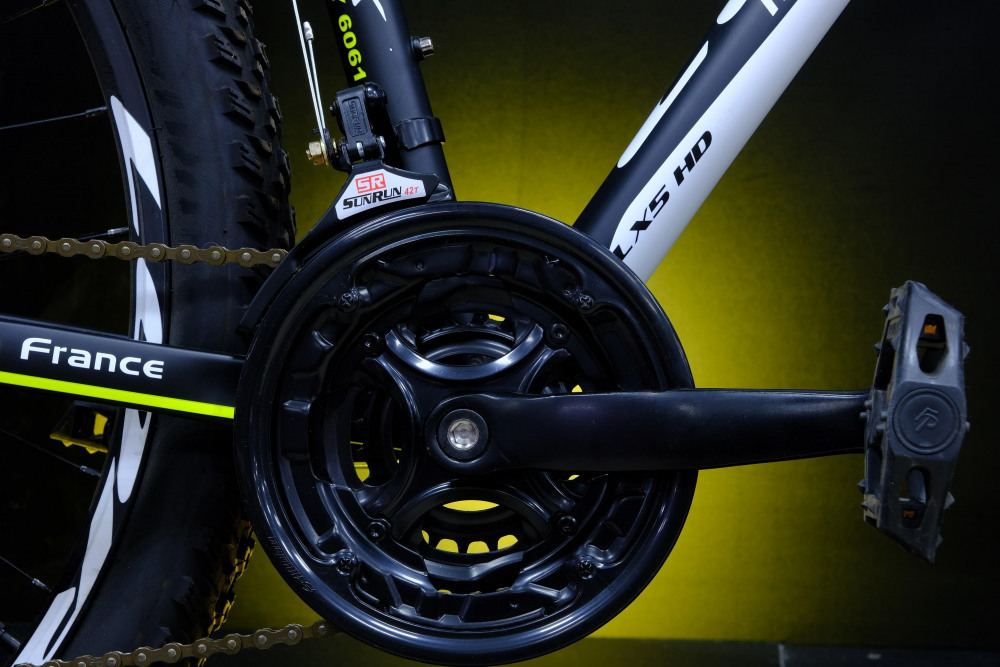 Lorak LX5 HD Матовый Чёрный/Жёлтый рама 19 (на рост 171-182)