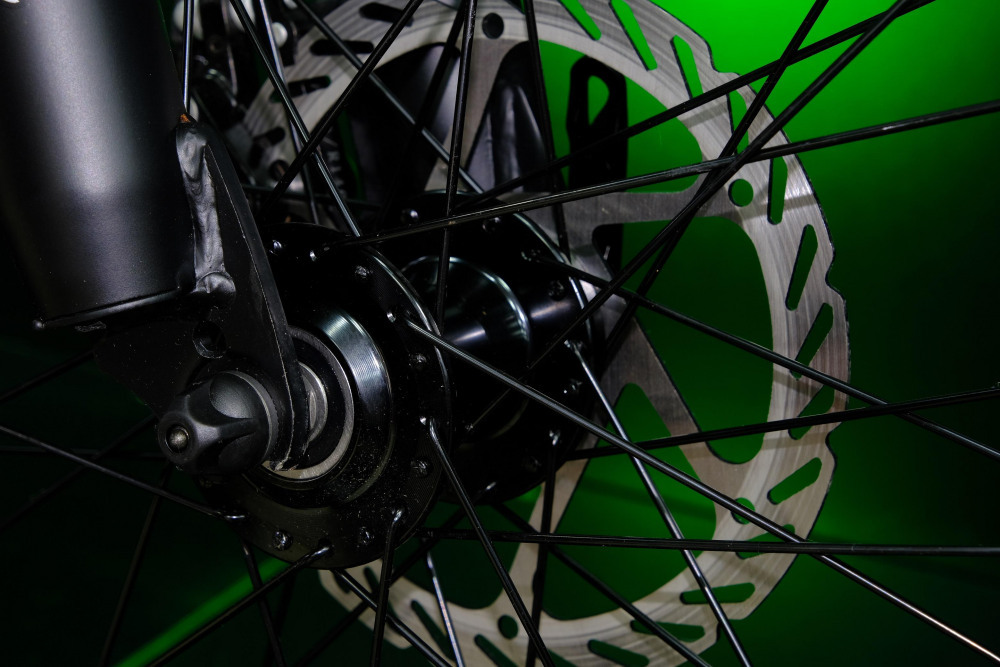 HEAM ALPHA 27,5 Prom Матовый Чёрный/Зелёный рама 17 (на рост 155-173)