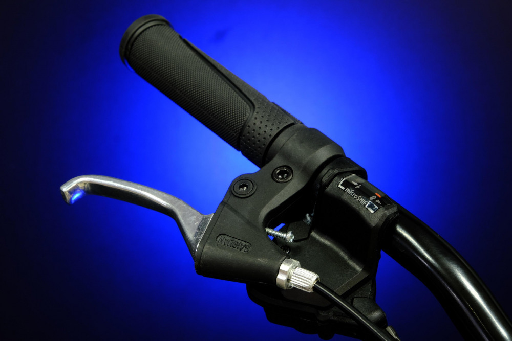 Lorak Race 26 Матовый Чёрный/Синий 15р (на рост 141-160)