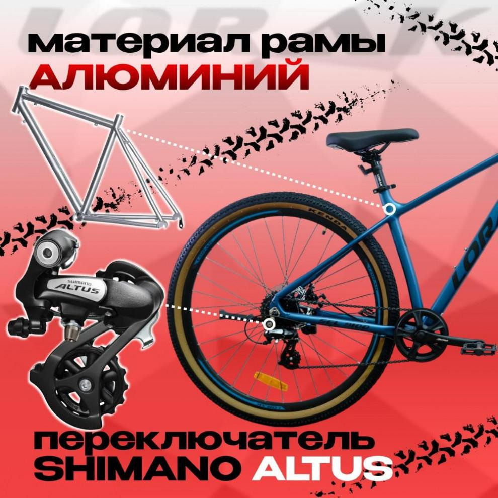 LORAK Sel 9100 Матовый Синий 22р (на рост 183-193)